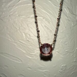 Kendra Scott Rose Gold Necklace
